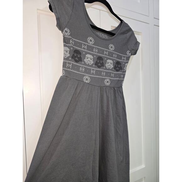 Star Wars Her Universe XS Gray Cotton Dress - Picture 6 of 11
